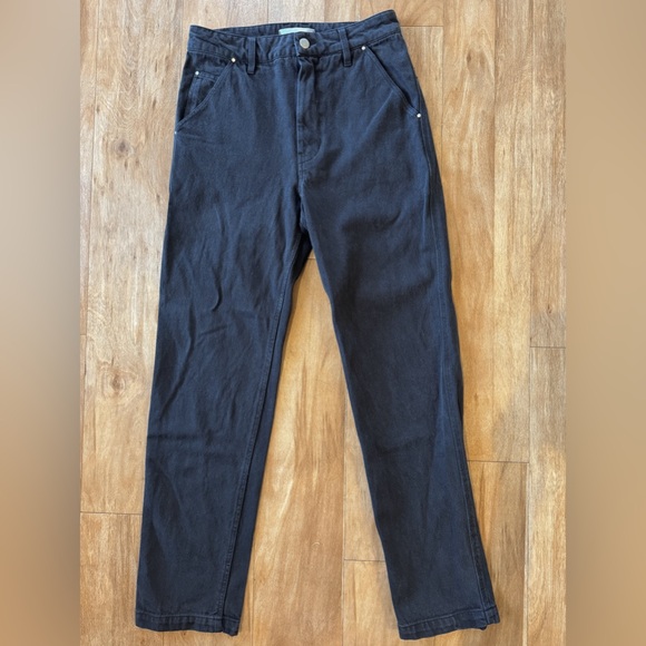 Alex Mill Houston High-Rise Straight-Leg Jeans - Picture 4 of 5